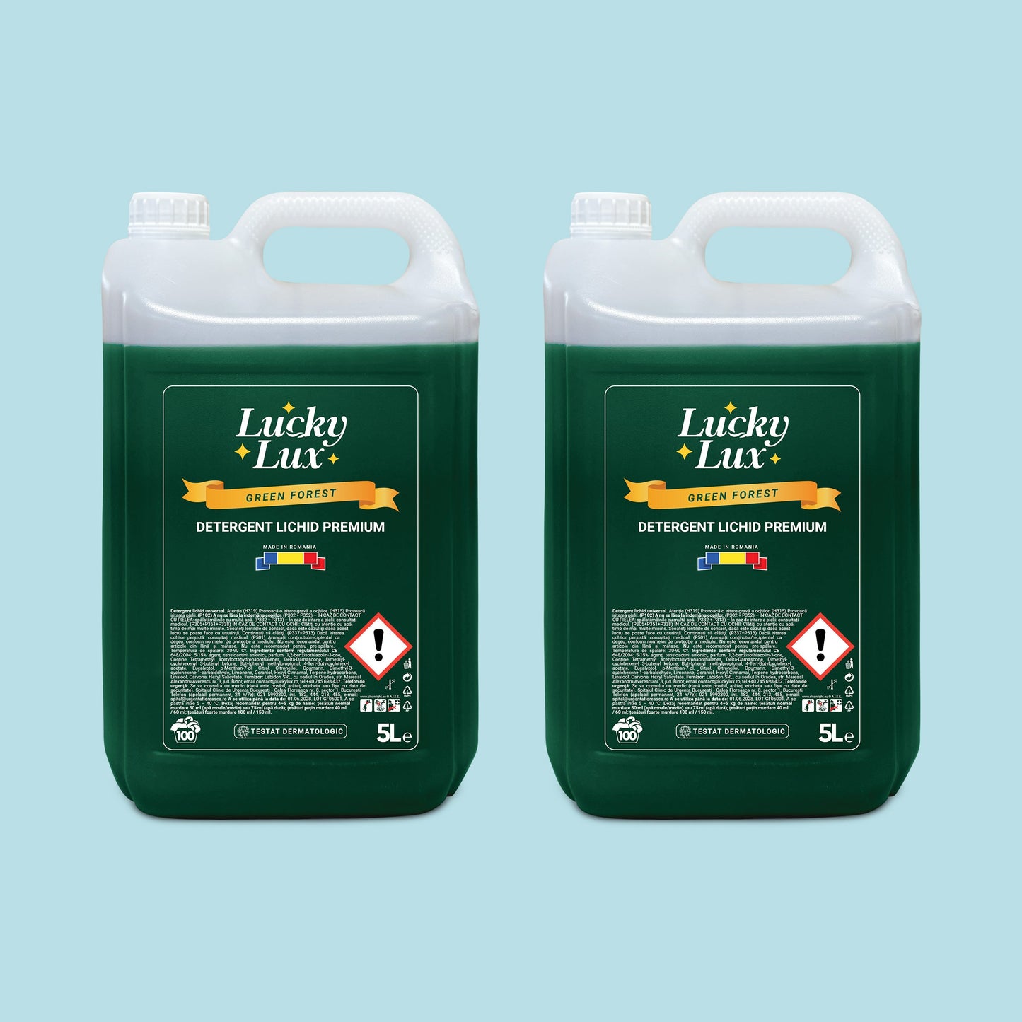 Detergent 2x5L - Green Forest