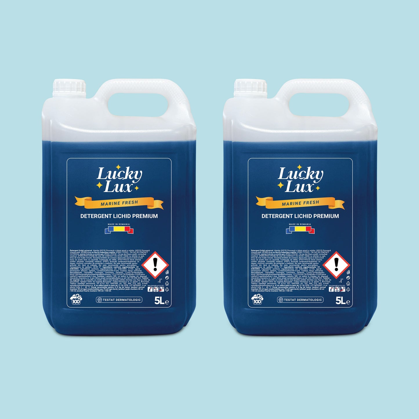 Detergent 2x5L - Marine Fresh